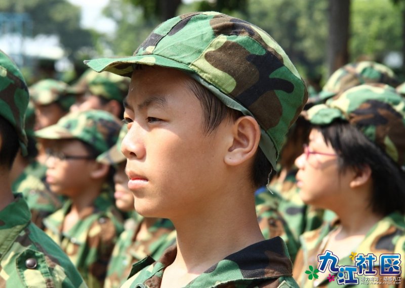 2009年8月华光中学新生军训