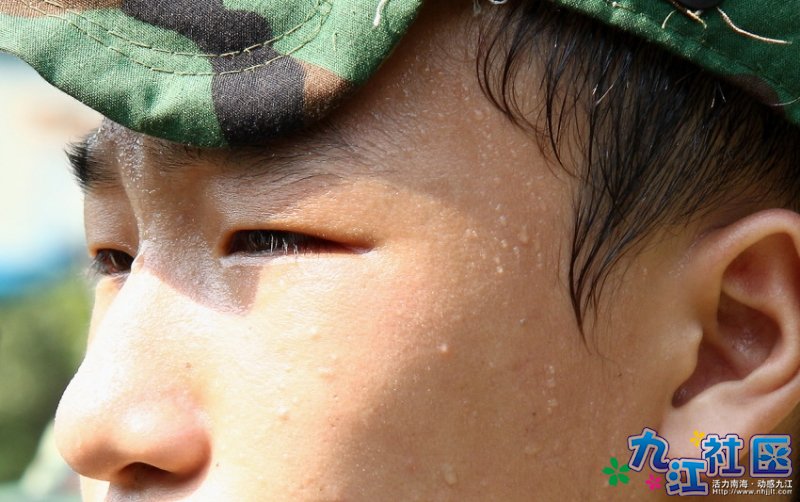 2009年8月华光中学新生军训