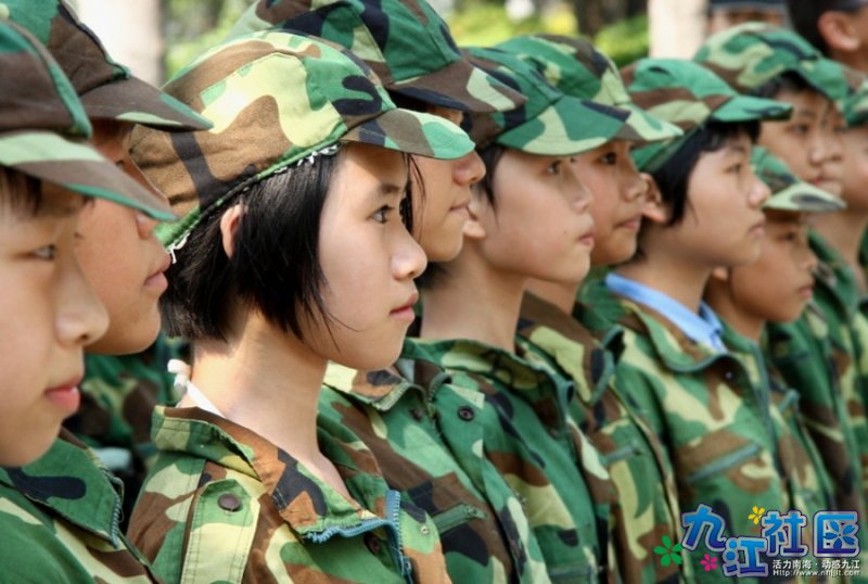 2009年8月华光中学新生军训