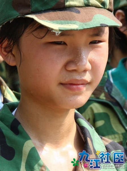 2009年8月华光中学新生军训