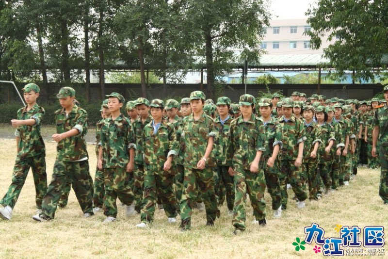2009年8月新生军训