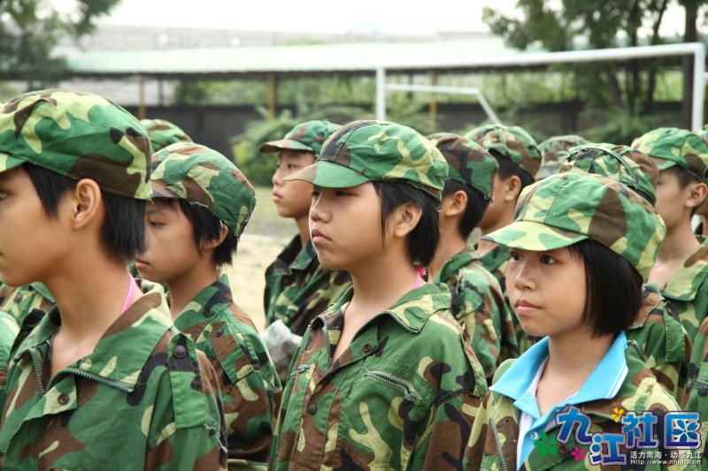 2009年8月初一新生军训