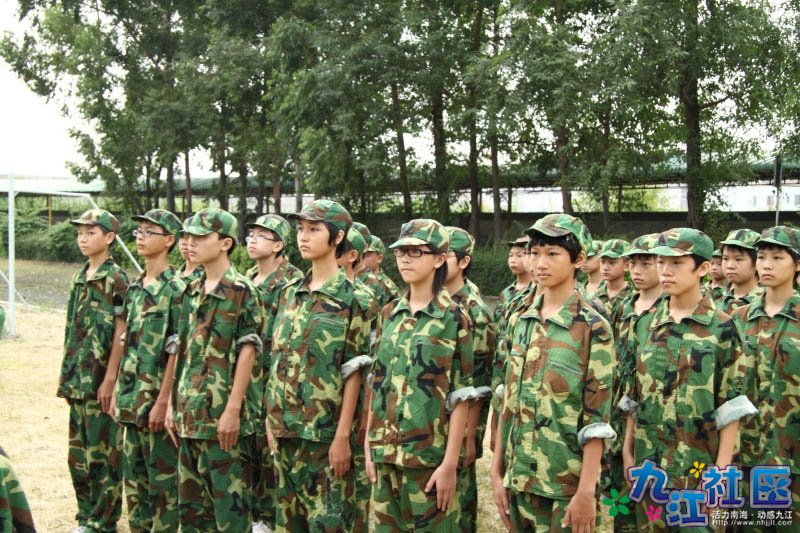 2009年8月初一新生军训