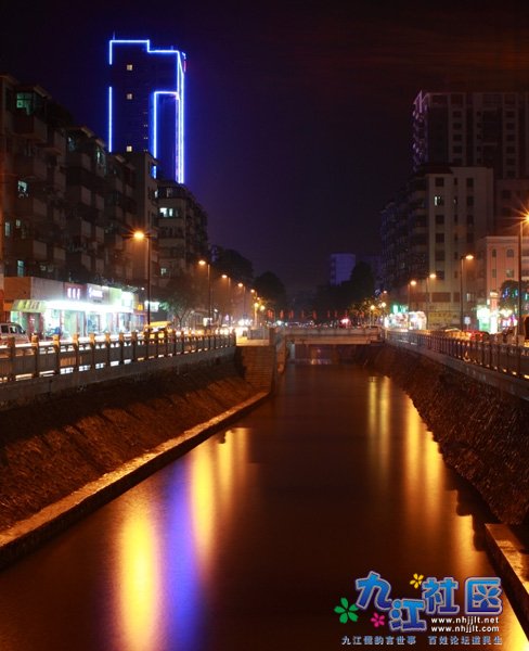 九江新一河两岸景色